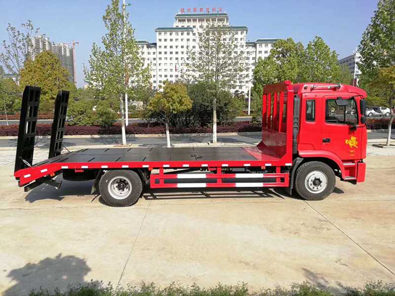 江淮單橋平板運輸車圖片